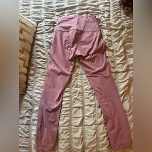 Size 4 Lululemon Pink Leggings